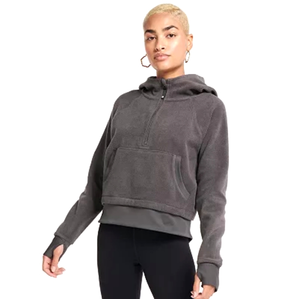 FLX Ascent Half-Zip Women's Fleece Hoodie Size: Small